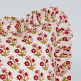 red flower Cushion Cover