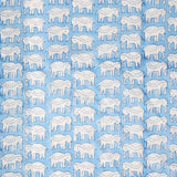 Blue elephant wash bag