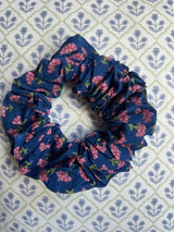 Pack of three block print Hair scrunchies