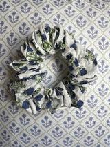 Pack of three block print Hair scrunchies