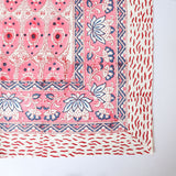 Pink Herald Tablecloth